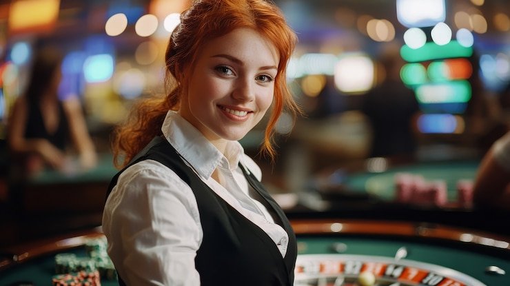 Lucky Neko slot interface on topanhoki login showing reels and paytable